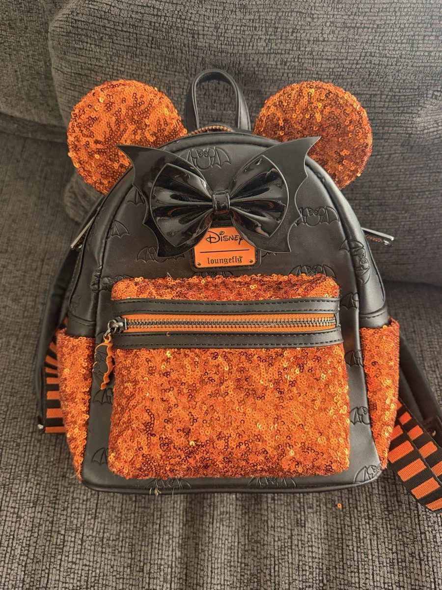 Loungefly Disney Minnie Mouse Halloween Orange & Black  display picture 1