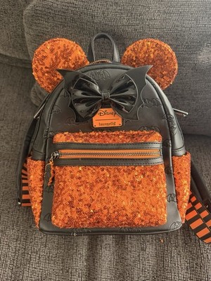 Loungefly Disney Minnie Mouse Halloween Orange & Black  display picture 2