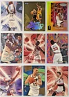 Lot (9) Michael Jordan, Shaq, Barkley, Stoudamire 9-CARD LOT Inserts SP HoF
