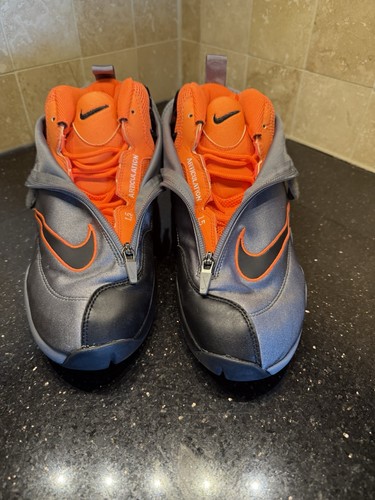 Nike Zoom Glove Gary Payton Gray/Orange Shoes Men’s Size 9