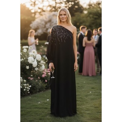 HALSTON DRESS 4 GOWN MOTHER OF THE BRIDE WEDDING GUEST EVENING FORMAL GALA