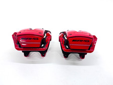 2014-2019 Mercedes Cla45 Amg W117 Rear Left Right Red Brake Calipers Oem 2014-2019 Mercedes Cla45 Amg W117 Rear Left Right Red Brake Calipers Oem
