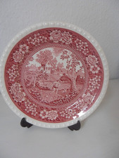 V & B Villeroy & Boch Mettlach Rusticana Rot Speiseteller Keramik Landhaus