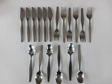 American Airlines International Stainless Flatware Airline Size 6" Setting For 6