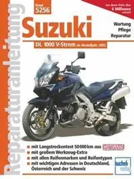 Suzuki Dl 1000 V-Strom Ab Modelljahr 2002 | Taschenbuch | Deutsch (2004)-image