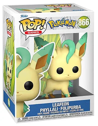 Funko Pop! - LEAFEON 866 ☆ Pokémon ☆ + Protector Gratis