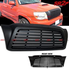 For 2005-2011 Toyota Tacoma Black Abs Horizontal Front Bumper Grille Hood Grill