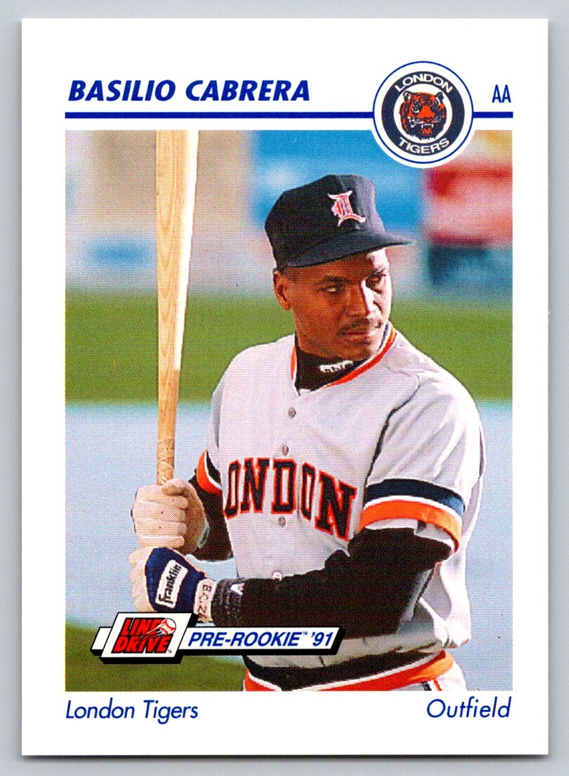 1991 Line Drive AA #377 Basilio Cabrera
