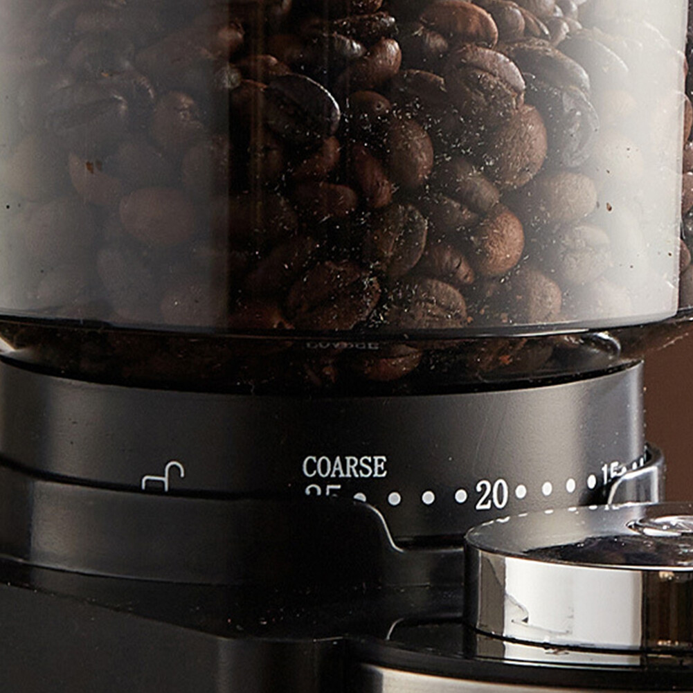 100W Coffee Powder Makers Adjustable Coffee Beans Crusher for Household