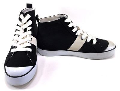 black polo high top shoes