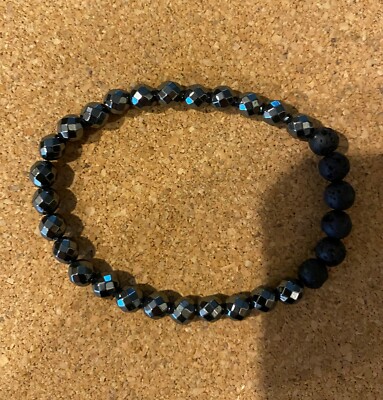 Vitality Essential oil Bracelet, with Granite Diffuser Beads, New