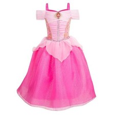 New Disney Store Aurora Costume Dress Girls Maleficent Sleeping Beauty 4,5/6