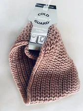 Amity Cold Guard Women’s Mauve Knit Neck & Head Warmer NEW Super Nice BxE