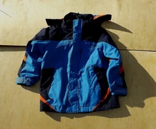 Size Small (6/7) Bugaboo Boys Windbreaker/Rain Jacket  Blue/Navy- Med Weight.