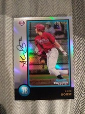 🔥Alec Bohm - 2018 Bowman Chrome Draft 20th Anniversary  /250 Refractor 988-AB🔥