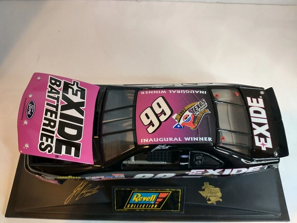 Ford Thunderbird 1997 Jeff Burton #99 Exide Batteries ganador inaugural Texas Foto 4 de 4