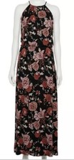Junior’s SO High Neck Slit Maxi Dress Size 1X