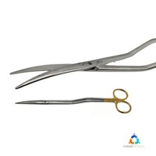 Genzyme 32-0798 Bayonet Surgical Scissors 9"