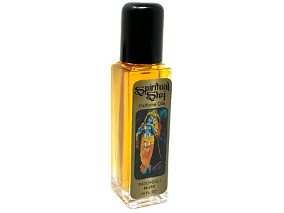 Spiritual Sky Oil: PATCHOULI MUSK Scented (60's Hippy Unisex Perfume Patchouly)