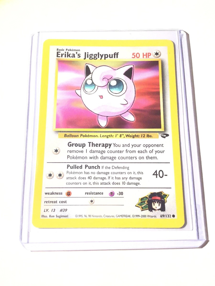 ERIKA'S JIGGLYPUFF - Gym Challenge - 69/132 - Common - Pokemon