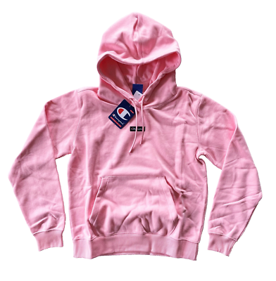 Champion Organic Cotton Fleece Hoodie Sweatshirt Pullover Damen