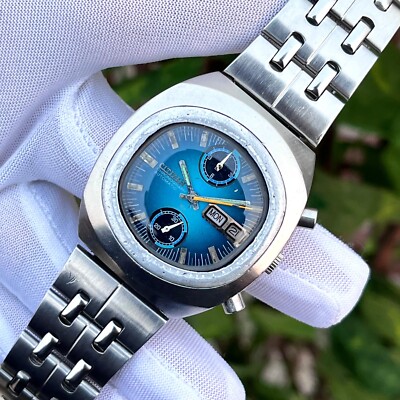 【希少】美品・ブランズウィック・センティニアル・TVバージョン Vintage Watch Citizen TV Chronograph Automatic 67-9054 Men 40mm