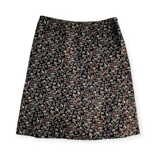 Alberta Ferretti, Gonna jacquard Philosophy di Alberta Ferretti tessuto arazzo. Taglia 10, Vintage Y