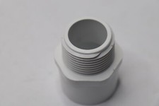  50-Pk Spears Adapter PVC White Schedule 40 Male 1" 436-010