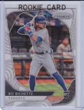 BO BICHETTE ROOKIE CARD 2020 Toronto Blue Jays RARE WHITE WAVE PRIZMS $$ RC!