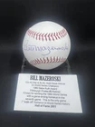 Bill Mazeroski Signed Rawlings ROMLB Baseball Tristar COA Pittsburgh Pirates