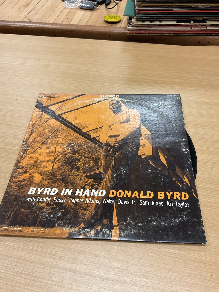 Donald Byrd – Byrd In Hand, Pepper Adams, BLUE NOTE JAZZ, LP 1973 - NM Vinyl