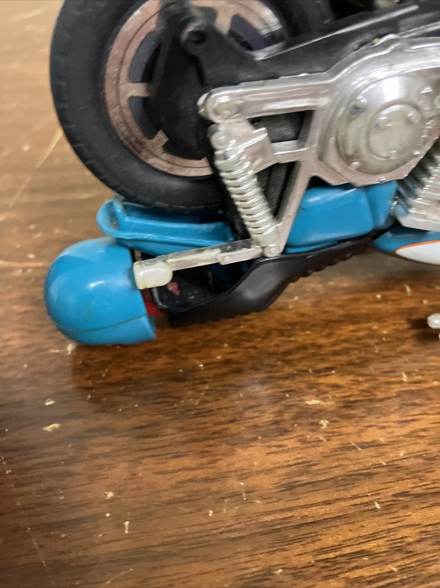Harley Davidson Motorcycle Vintage 1981 BLUE Helmet Pull Harley Davidson Motorcycle Vintage 1981 BLUE Helmet Pull