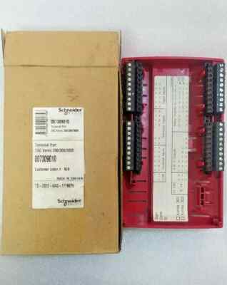 1x TAC Xenta 007309010 PLC controller module base (RED)