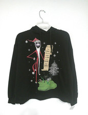 NEW Disney Tim Burton's The Nightmare Before Christmas Women's Hoodie Size Small