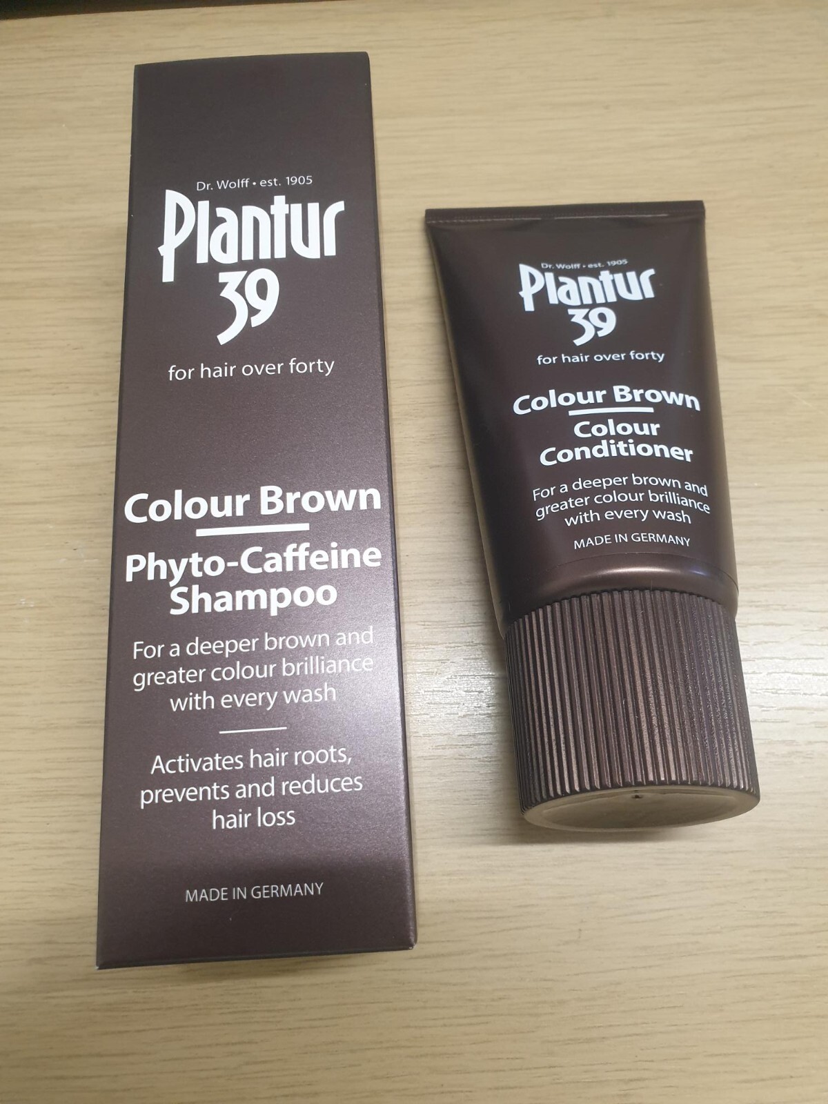 Plantur 39 Colour Brown Shampoo 250ml & Conditioner 150ml X1 JUST £33.99