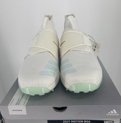 Adidas ZG21 Motion BOA Non-dyed Primegreen Mens Sz 11.5  Golf Shoes White Mint