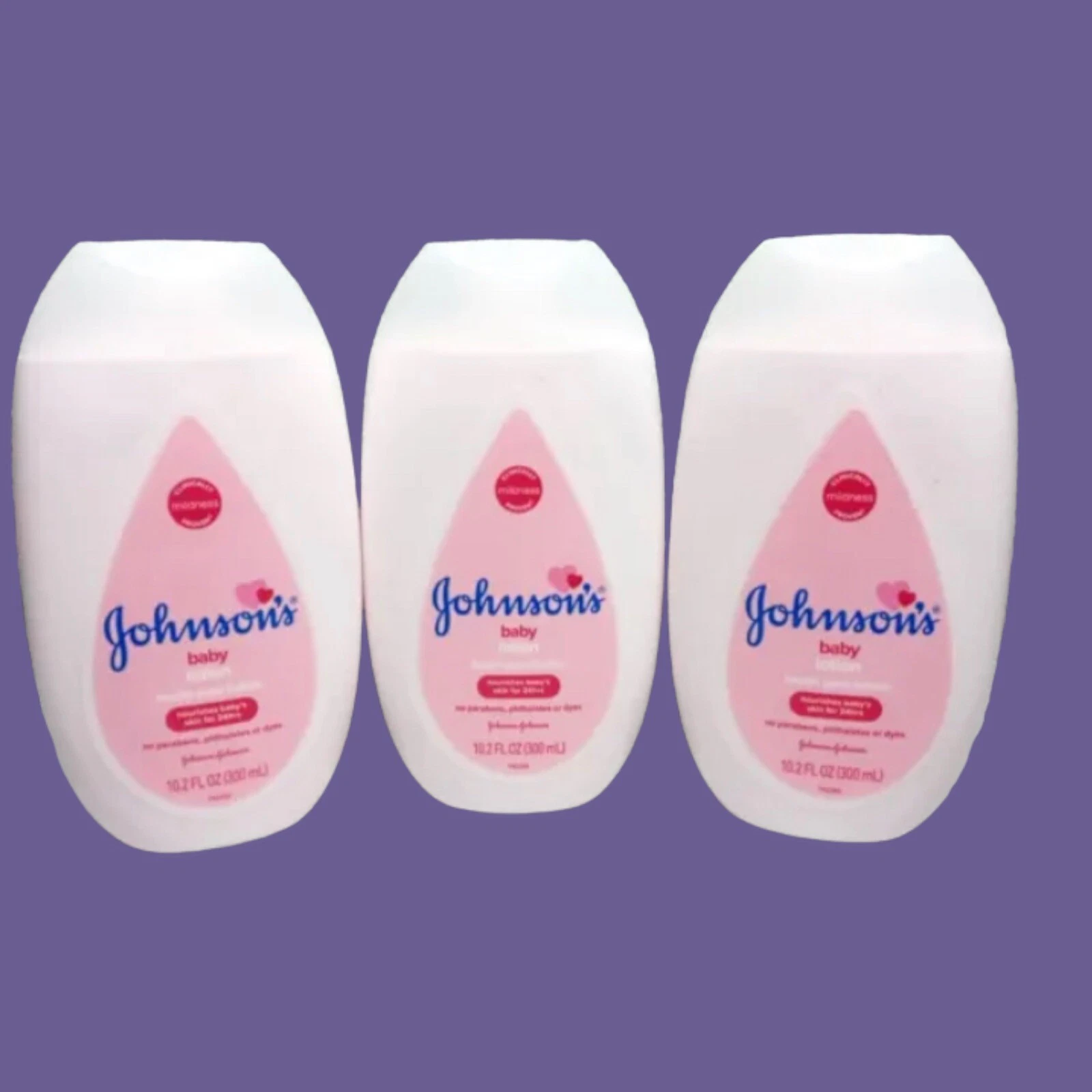 Johnsons Baby Lotion 3 Pack 10.2 oz 24 Hour Nourishing
Opens in a new window or tab