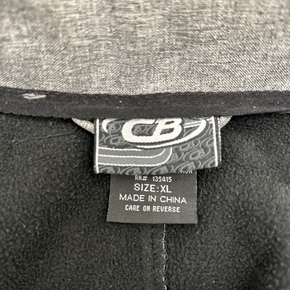 mab CB Sport Jacket Coat Men's XL Heritage Gray Removable Hood Lined