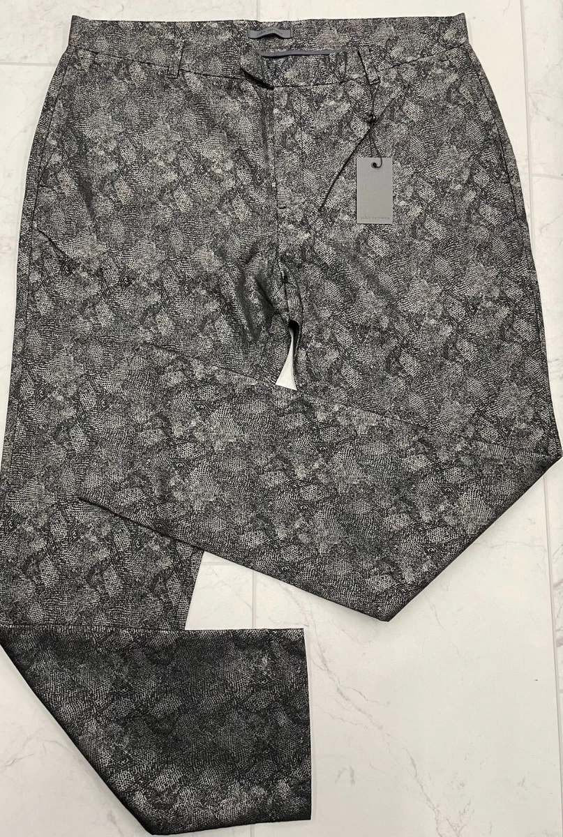 NWT $598 John Varvatos Mercer Pants in Espresso Size: 46 (P512Z3