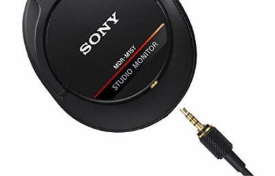 SONY MDR-M1ST Studio Monitor Headphone Black Hi-Res Sound Music