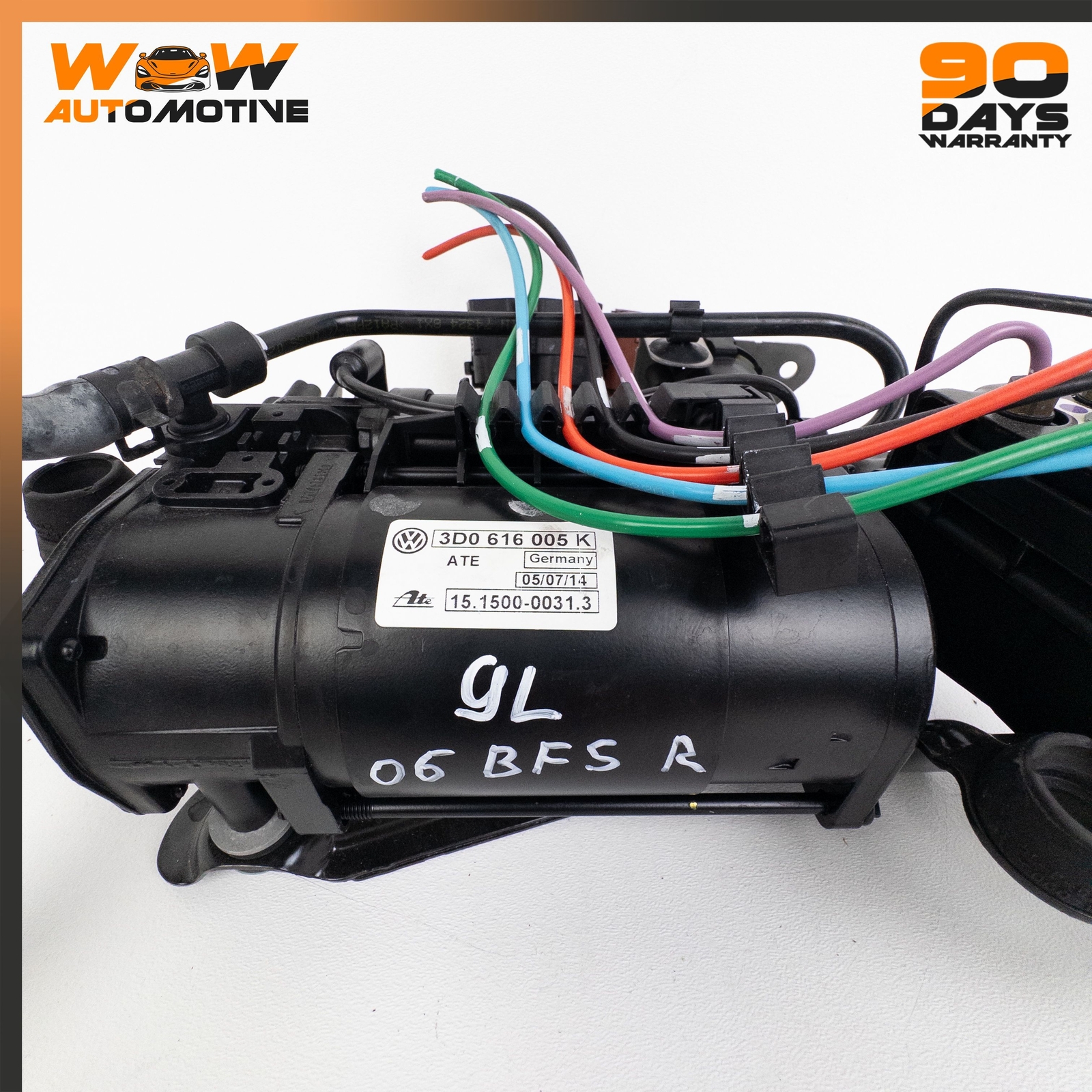 06-13 BENTLEY CONTINENTAL FLYING SPUR AIR SUPPLY UNIT COMPRESSED STORAGE OEM