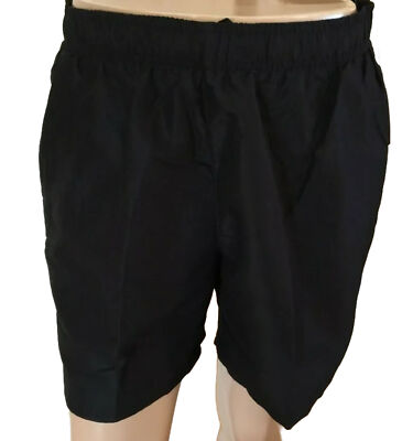 NWT Nike 2 pocket Black Volley Swim Shorts XL W X7 I MEN's Mesh Lined NESSA559