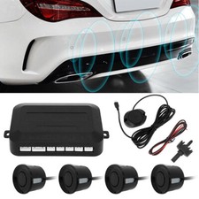 4 Parking Sensor Car Auto Backup Reverse Rear Radar Sound System Alert Alarm Kit