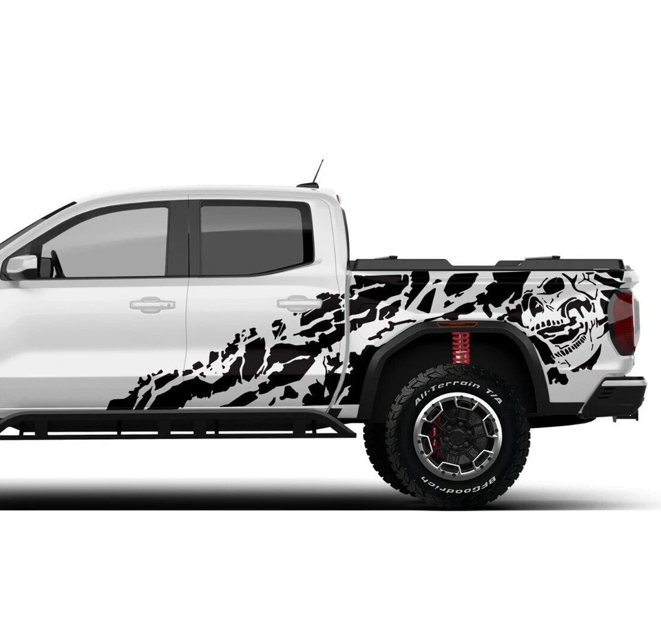 Kit de calcomanías adhesivas de esqueleto para GMC Canyon pegatina vinilo cráneo pesadilla gráficos Foto 2 de 4