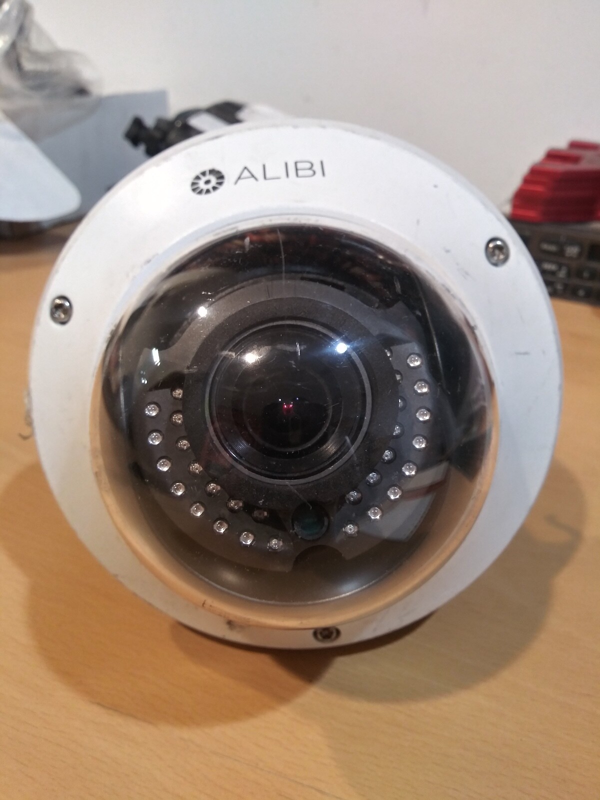 ALIBI 3.0 Megapixel Vandalproof 100' IR WDR Varifocal IP Out