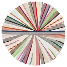 24 Pcs Cotton Book Binding Endbands Cotton Book Headband Kit for Bookbinding