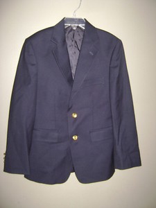 chaps blue blazer