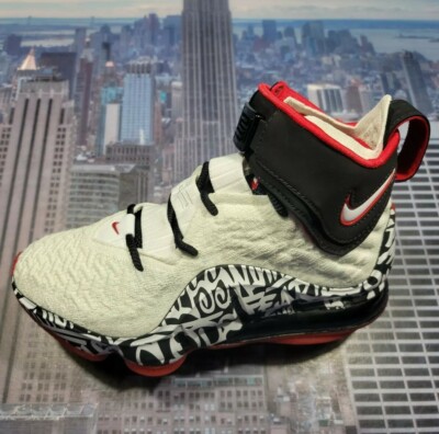 Size 4.5 - Nike LeBron 17 LeBron 4 Graffiti for sale online | eBay