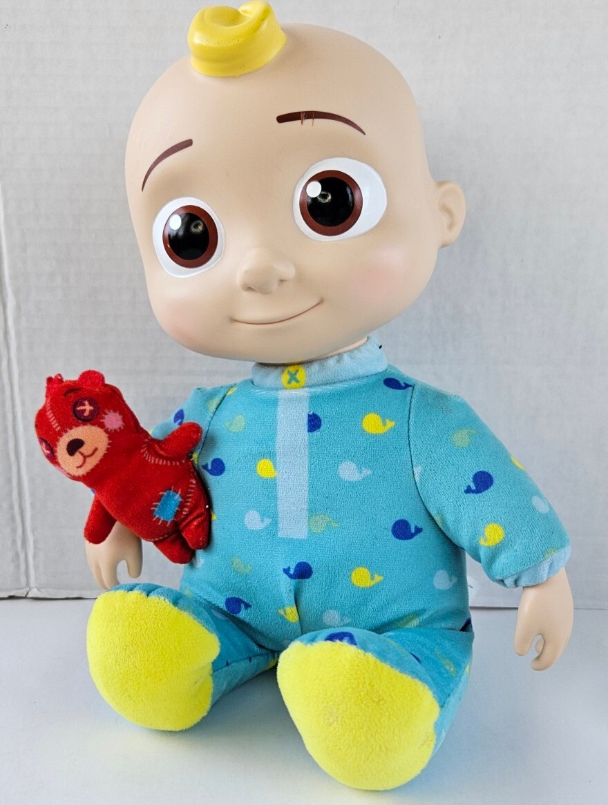 Official Musical Bedtime JJ Bedtime Doll Soft Plush Talks