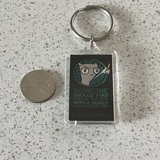 Foamy The Squirrel Hot French Fry Funny Keychain Key Ring #47303